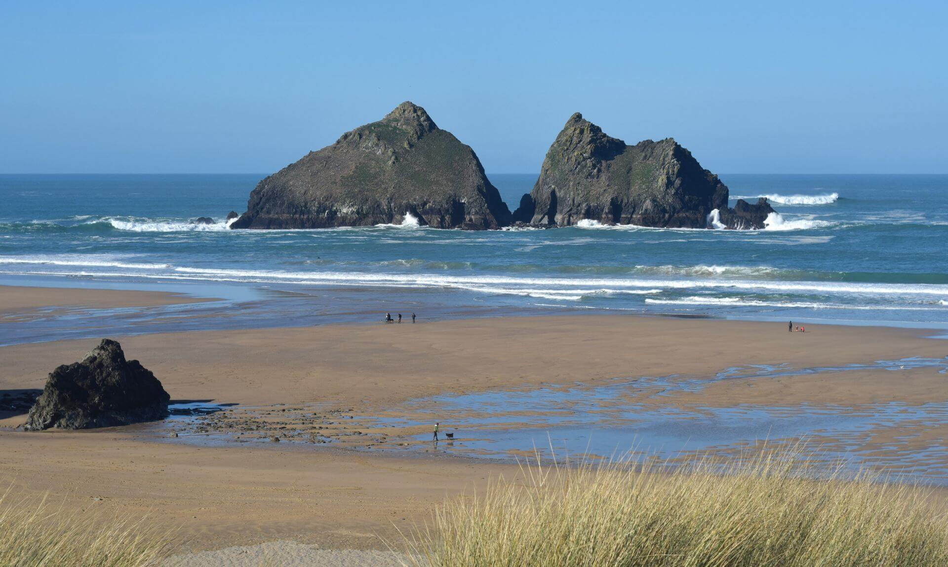 Holywell Bay Beach (1)