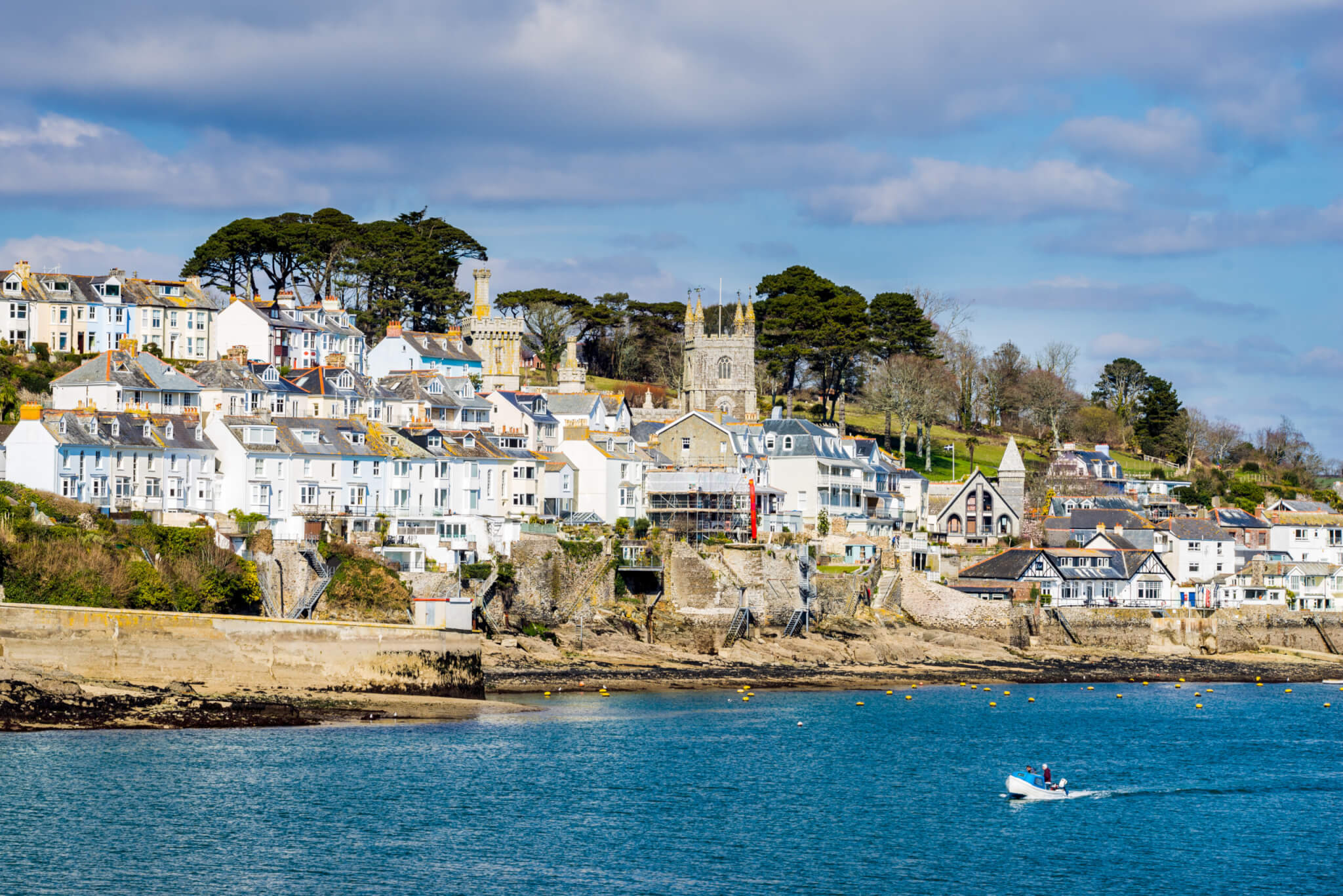 Fowey from Polruan Cornwall