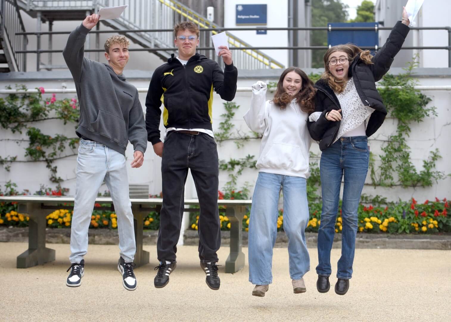 Ben, Harry, Ella and Celia