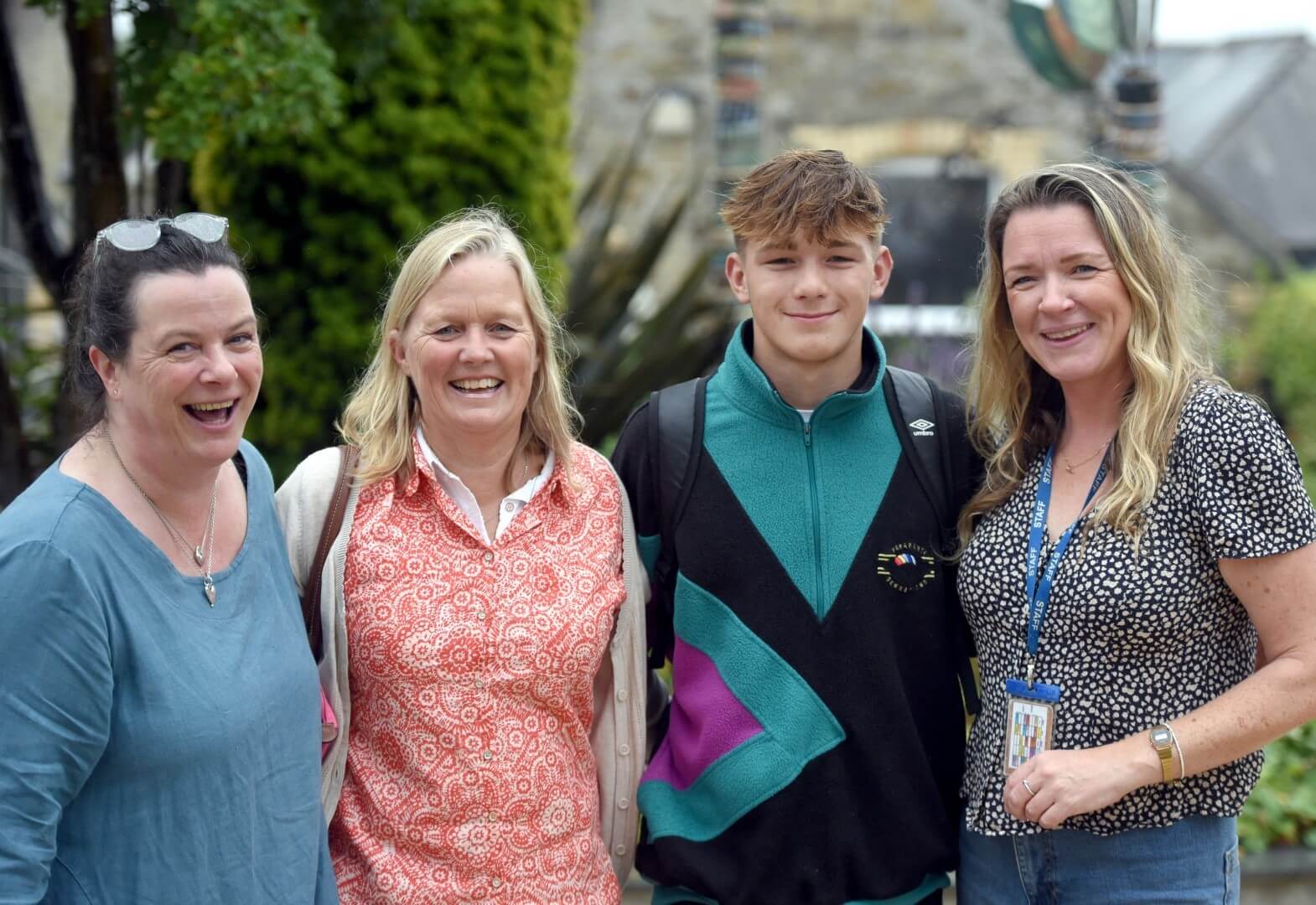 Mrs Wormald, Zack’s Mum, Zack and Miss Overend