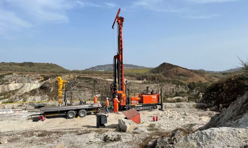 Hot Rocks Project Cornwall Trelavour Hard Rock Project At St Dennis - Designated As A Development ...