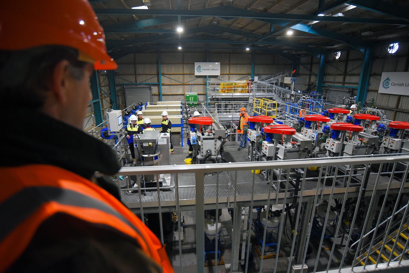 Demonstration Plant – Image Credit Cornish Lithium