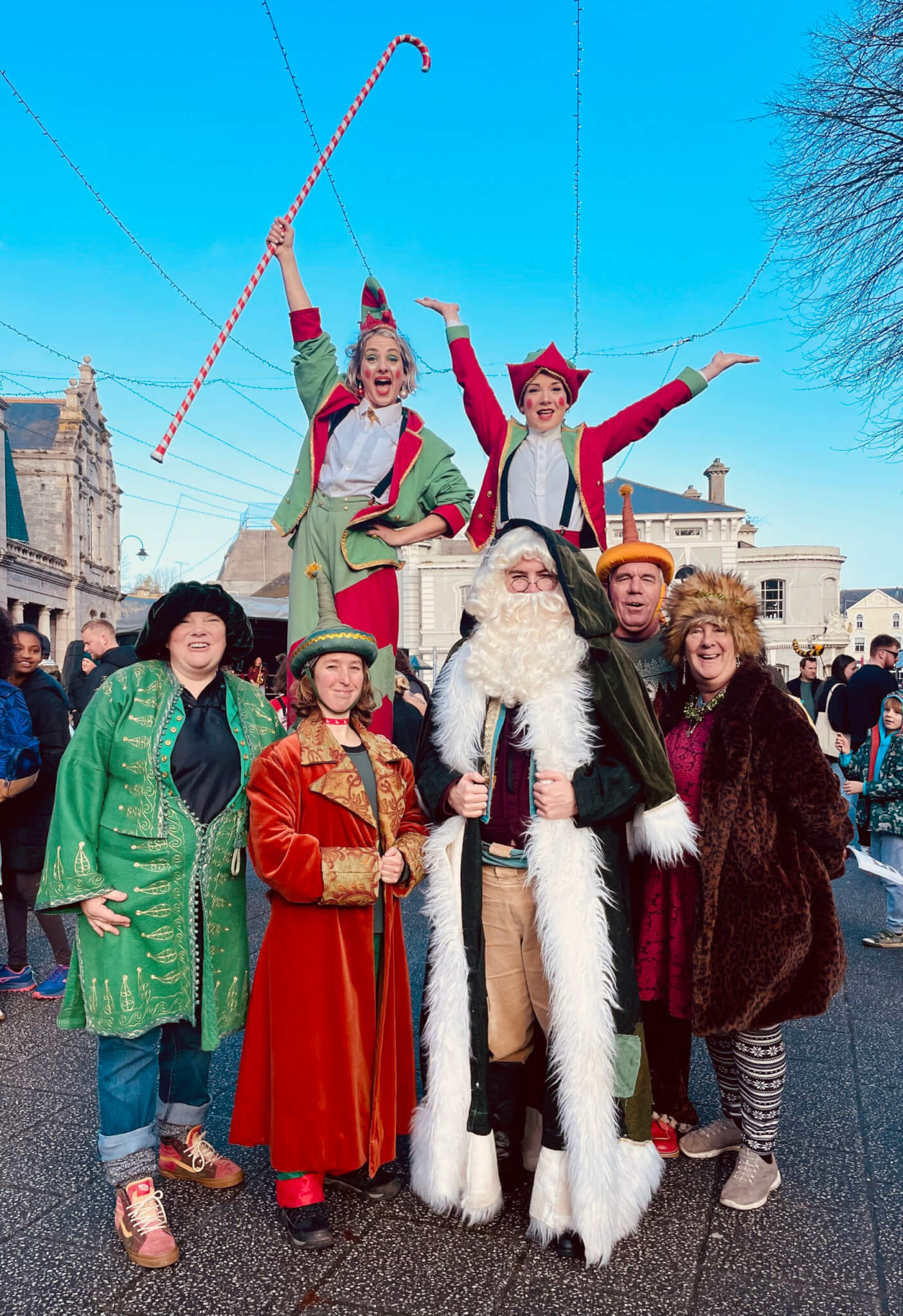 Miracle Theatre and Stilt Walkers Festive Weekend 2023
