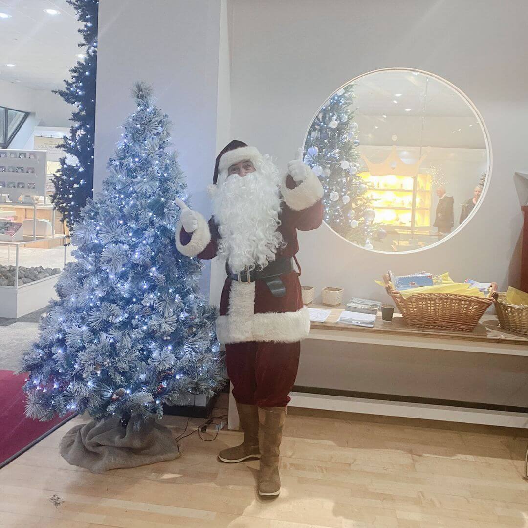 Father Christmas at Cornwall Gold