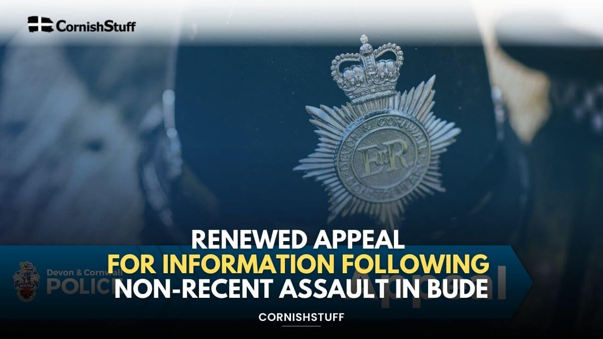 Renewed Appeal for Information Following Non-Recent Assault in Bude ...