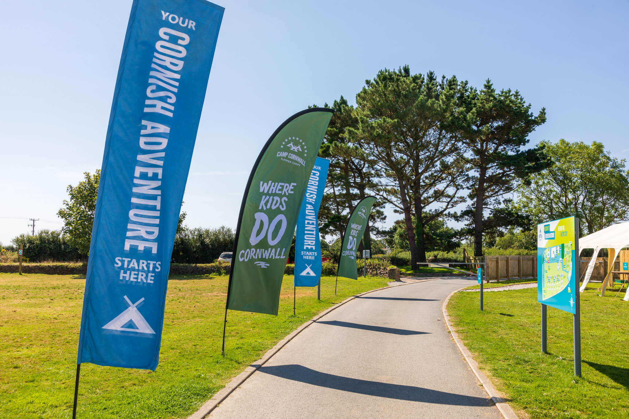 Camp ground at Porthpean Outdoor