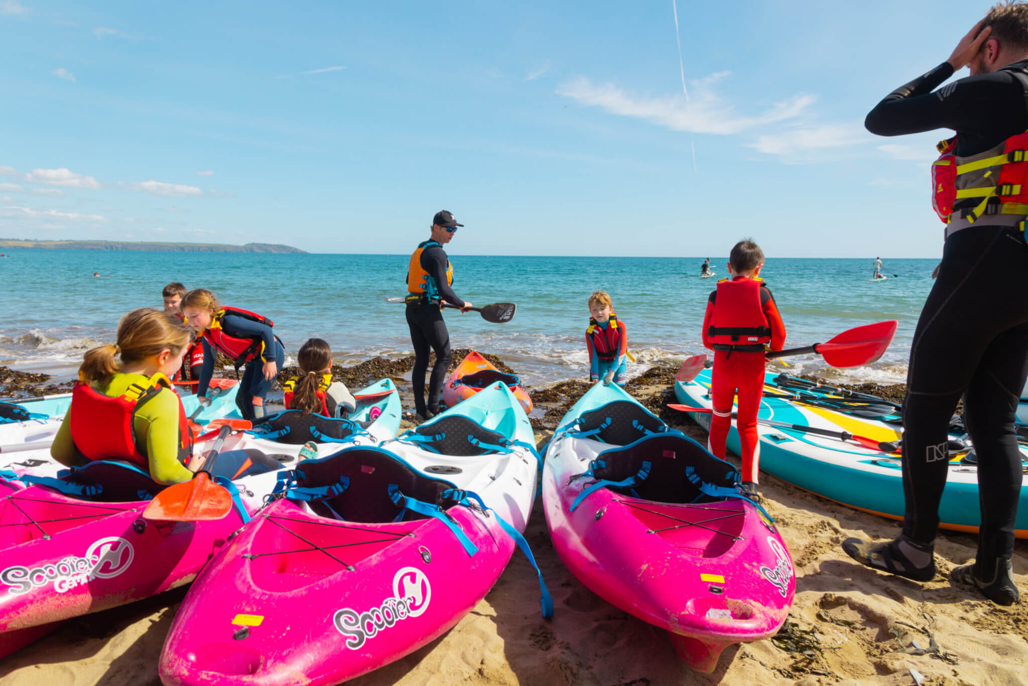 Kayaking at Porthpean