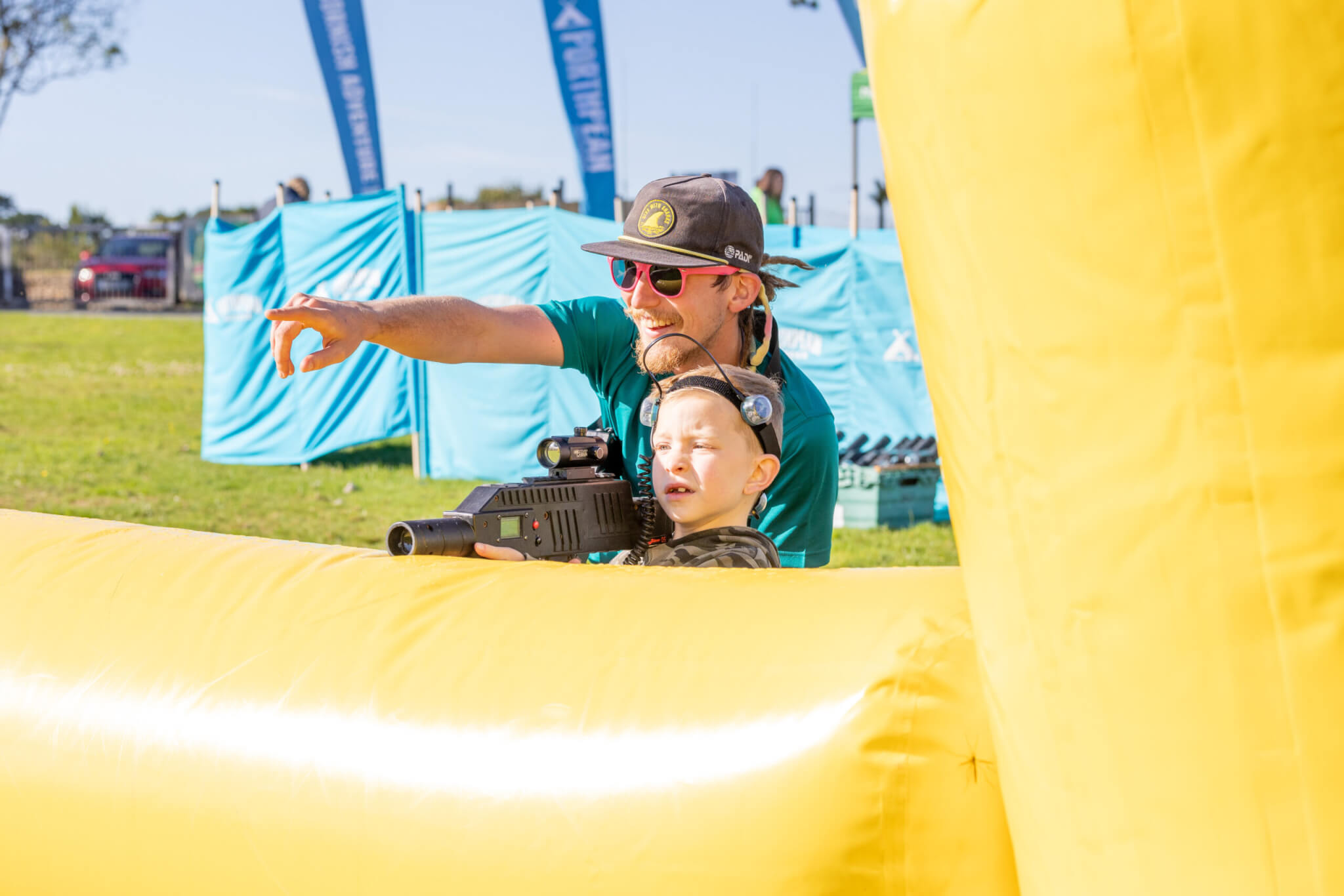 Laser Tag at Porthpean Outdoor