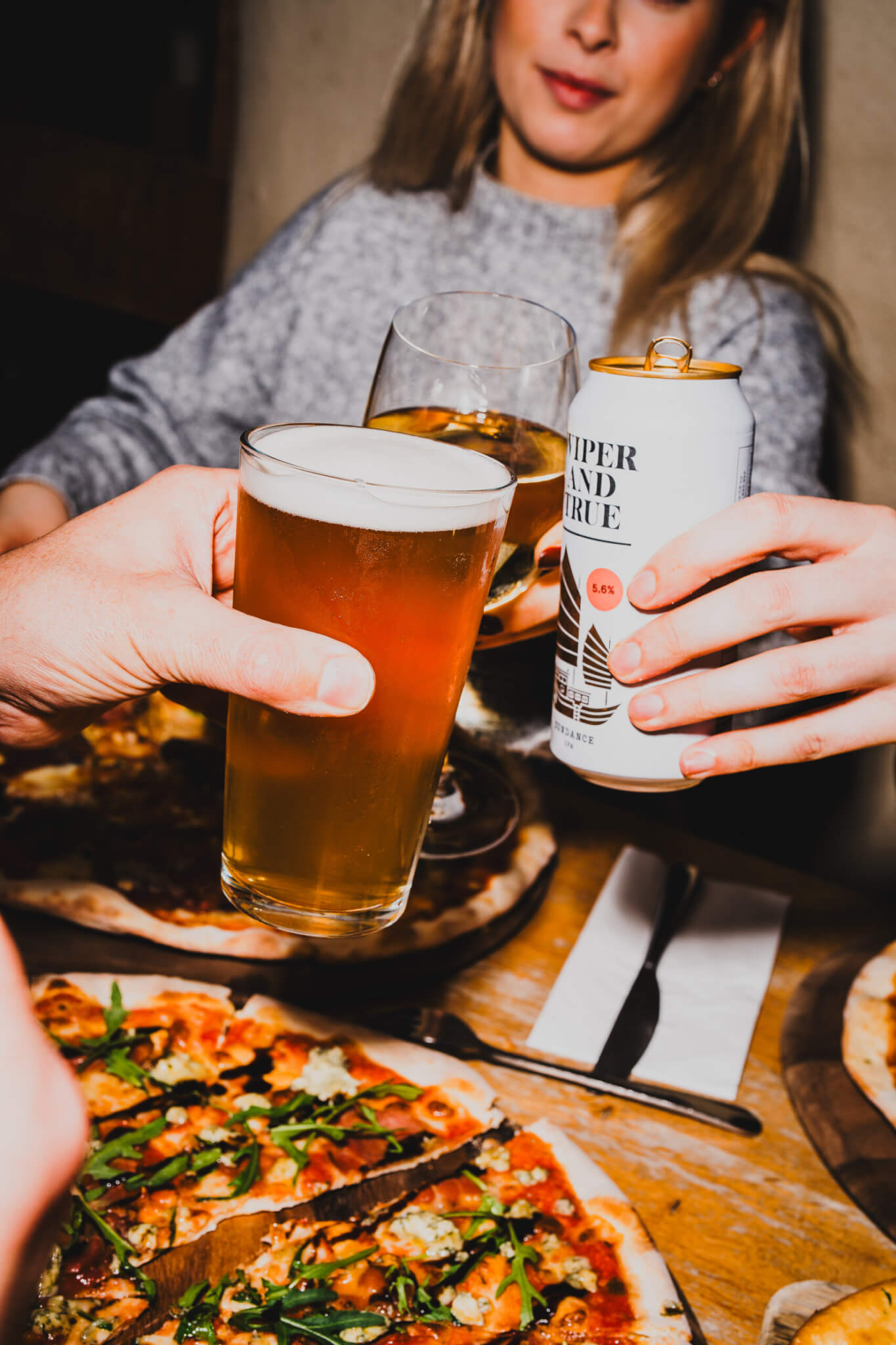 Pizza and pints – Image Credit_ Meor Studio