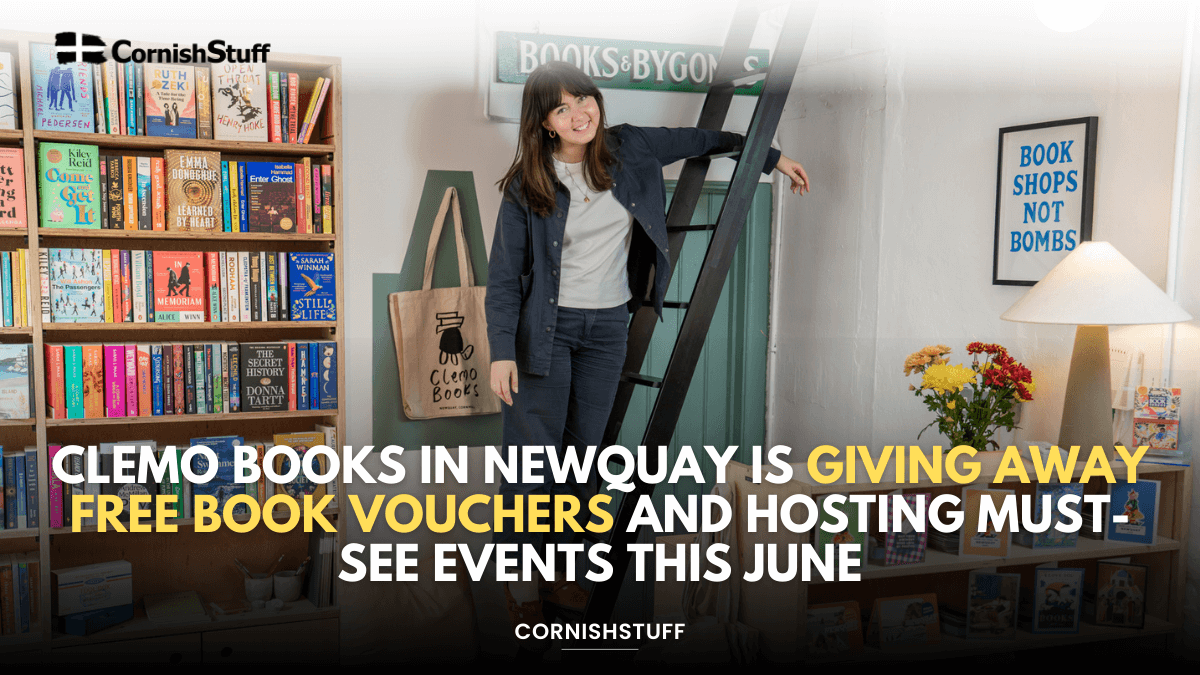 Clemo Books in Newquay Is Giving Away Free Book Vouchers and Hosting ...