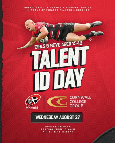 Cornish Pirates to Host Talent ID Day for Young Athletes at Camborne ...