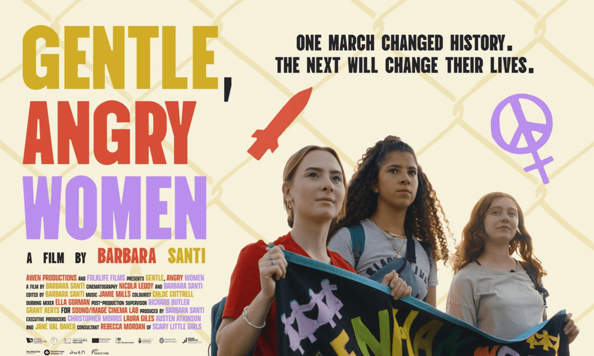 Documentary screening of ‘Gentle, Angry Women’ followed by a Q&A with Film Director Barbara Santi