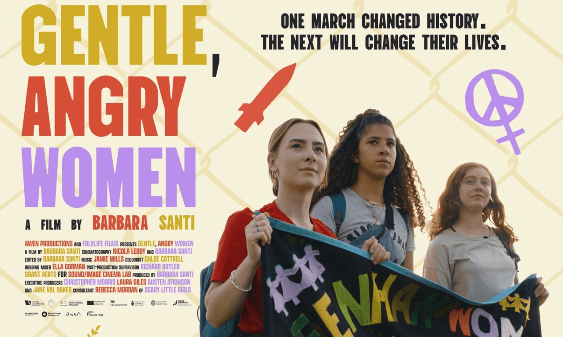 Documentary screening of ‘Gentle, Angry Women’ followed by a Q&A with Film Director Barbara Santi