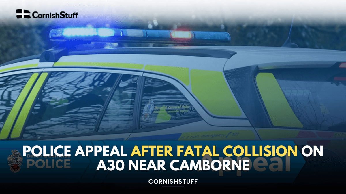 Police Appeal After Fatal Collision on A30 Near Camborne - CornishStuff