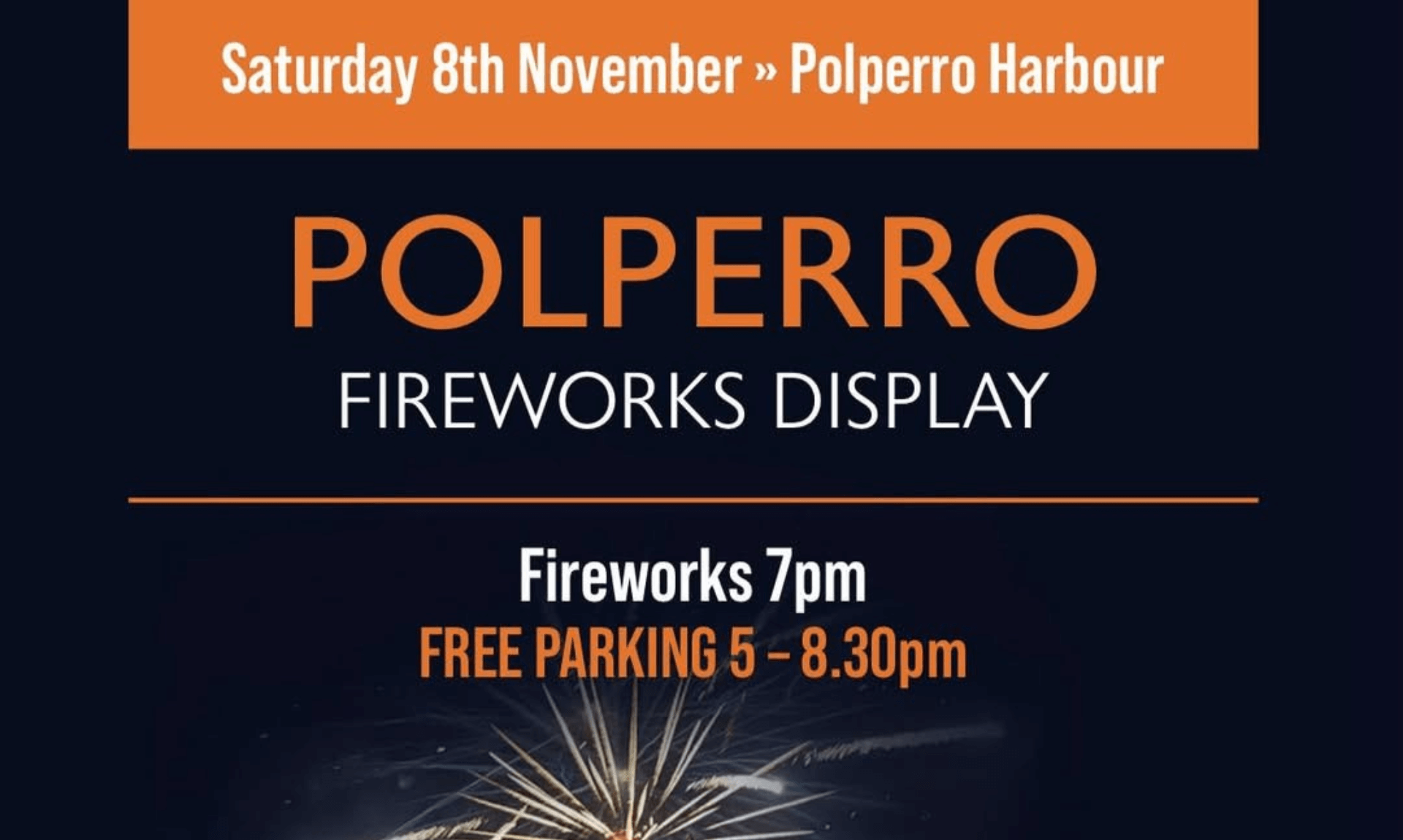 Polperro Fireworks Display