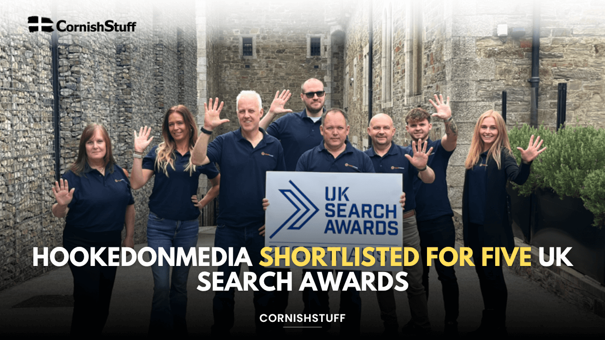HookedOnMedia Shortlisted for Five UK Search Awards - CornishStuff