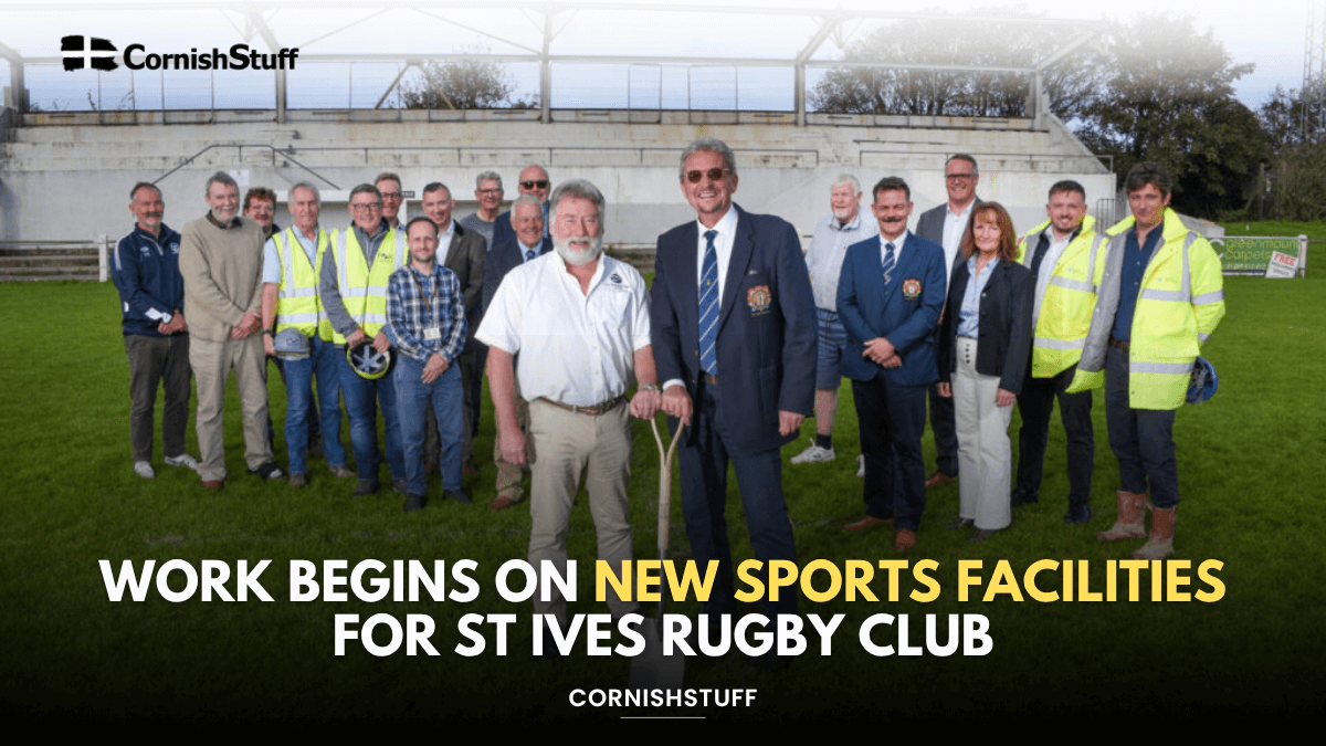 Work Begins on New Sports Facilities for St Ives Rugby Club - CornishStuff