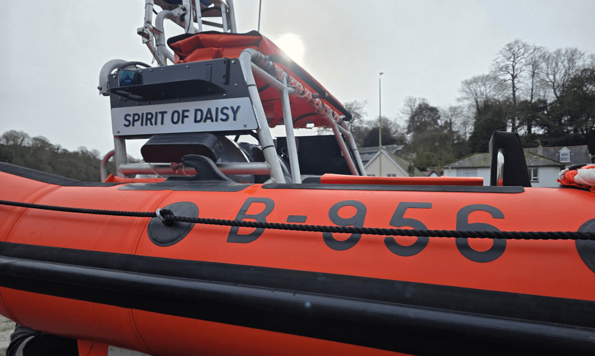 New Atlantic 85 Lifeboat ‘Spirit of Daisy’ Arrives at Fowey