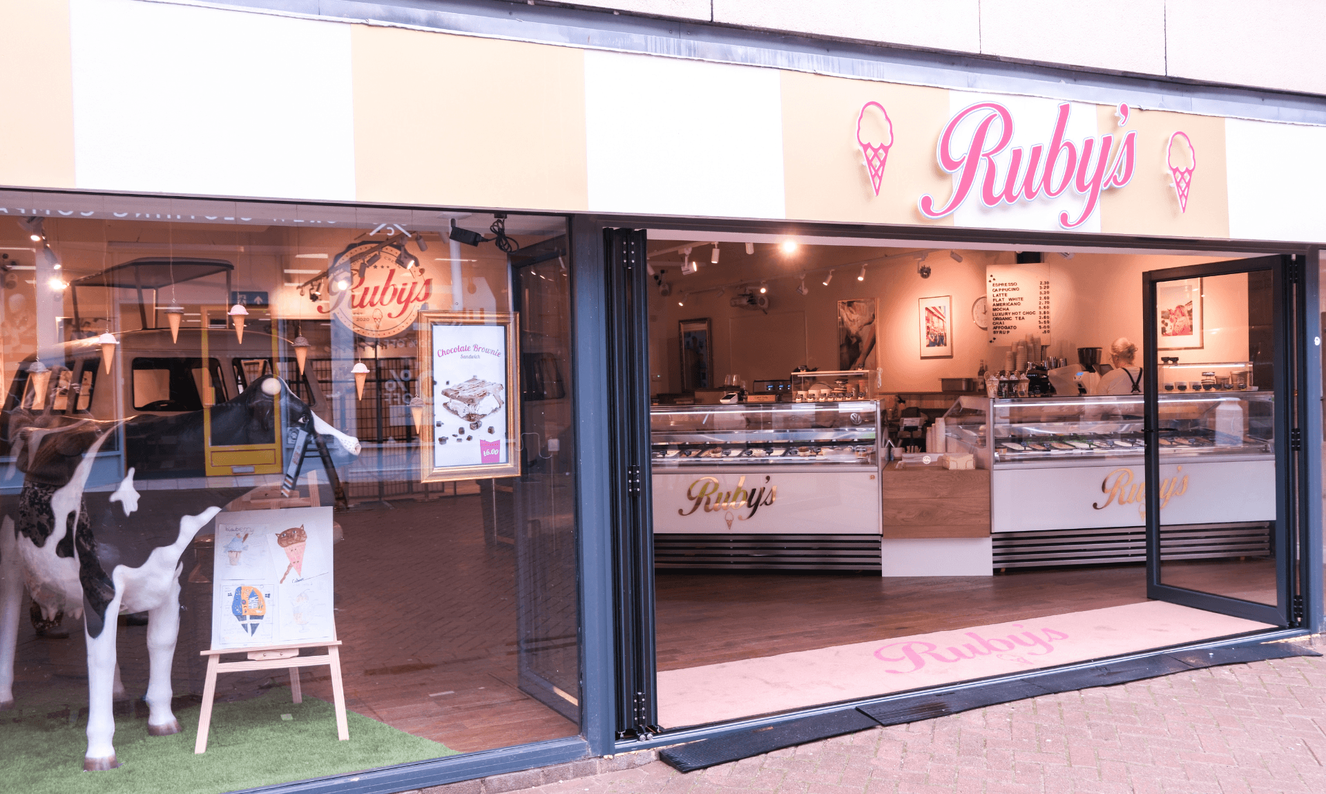 Ruby’s Ice Cream Opens New Shop in Newquay