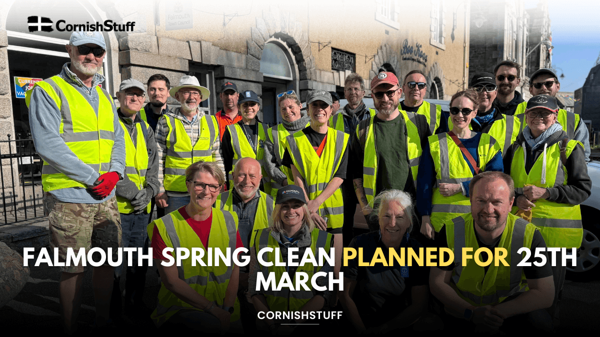 Falmouth Spring Clean Planned for 25th March - CornishStuff