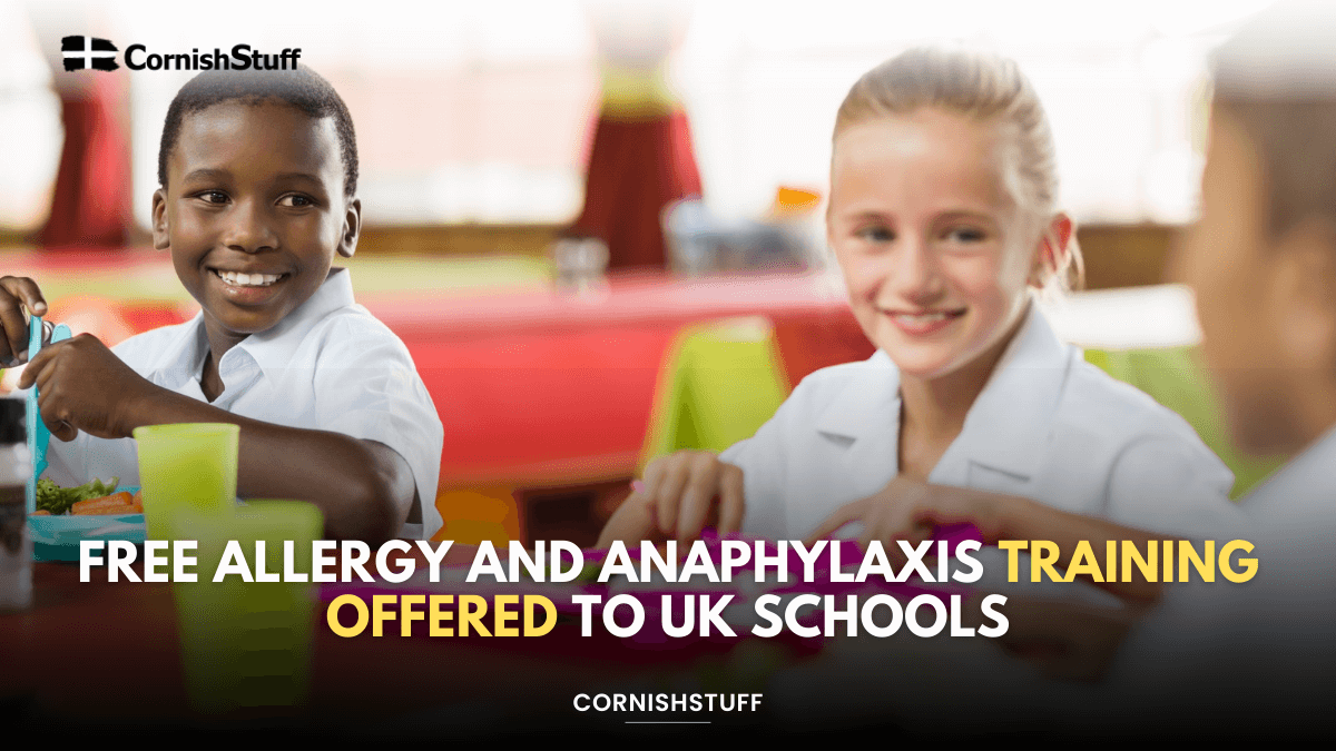 Free Allergy and Anaphylaxis Training Offered to UK Schools - CornishStuff