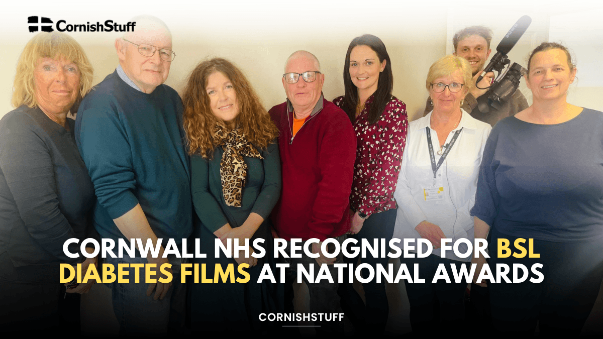 Cornwall NHS recognised for BSL diabetes films at national awards ...