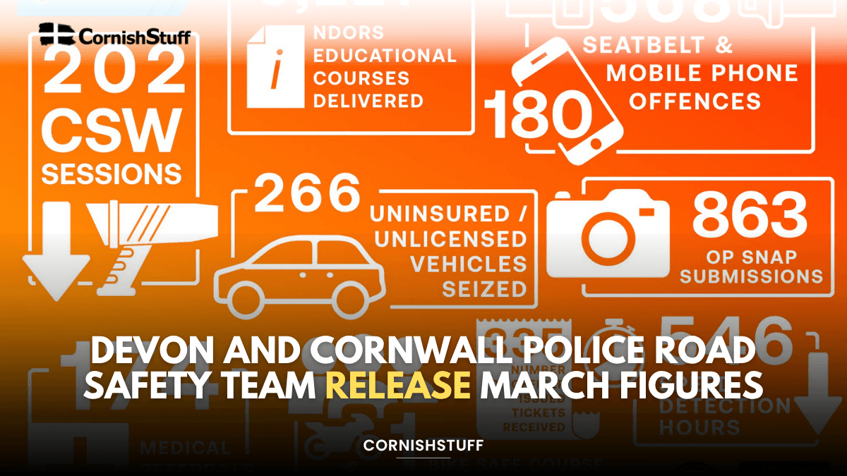Devon and Cornwall Police Road Safety Team Release March Figures ...