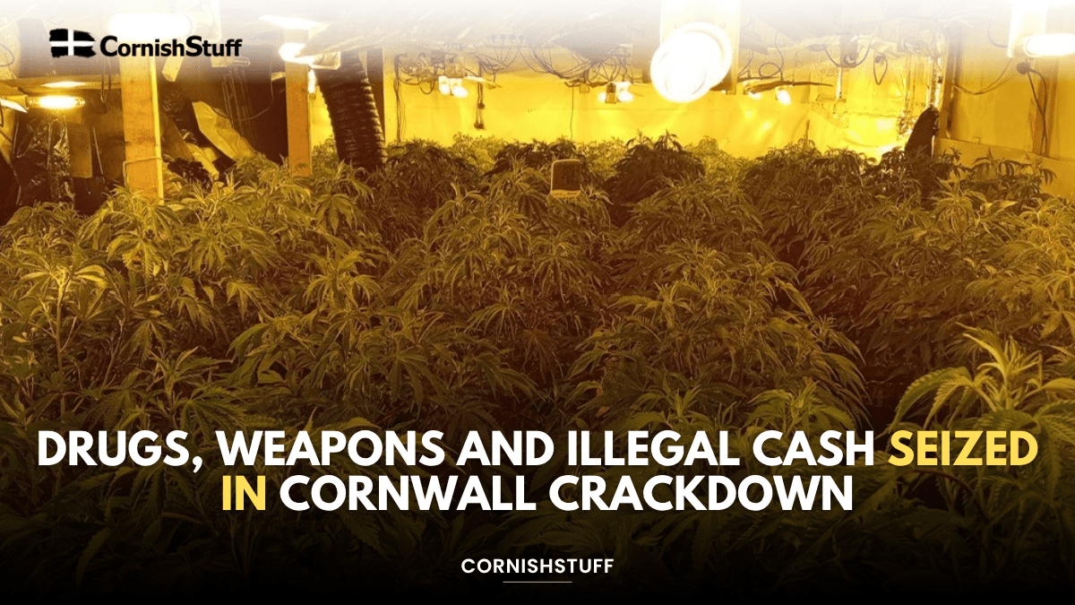 Drugs, Weapons and Illegal Cash Seized in Cornwall Crackdown - CornishStuff