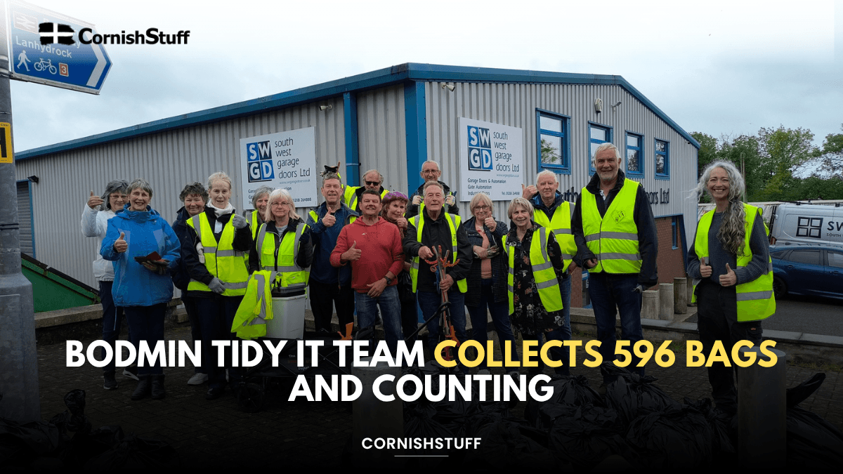 Bodmin Tidy it Team Collects 596 Bags and Counting - CornishStuff