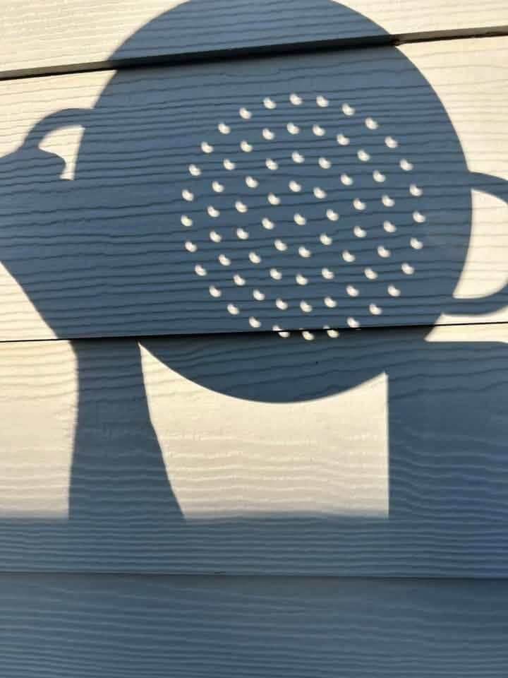 Partial solar eclipse over Cornwall, photographed by Mary Judkins