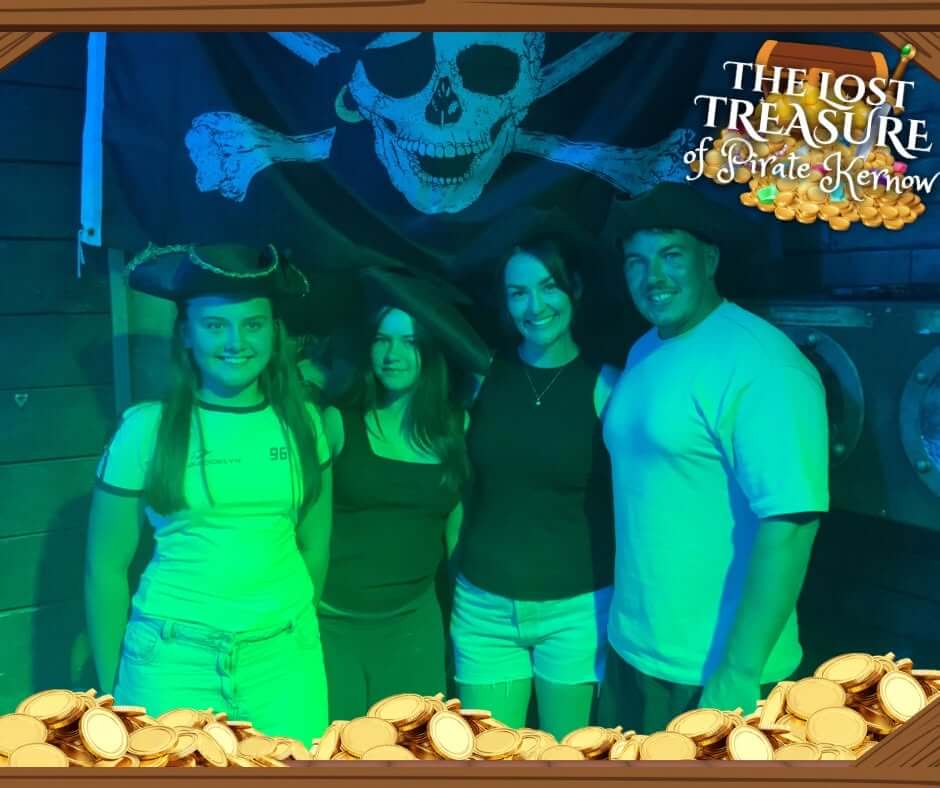 Players in an escape room in Cornwall