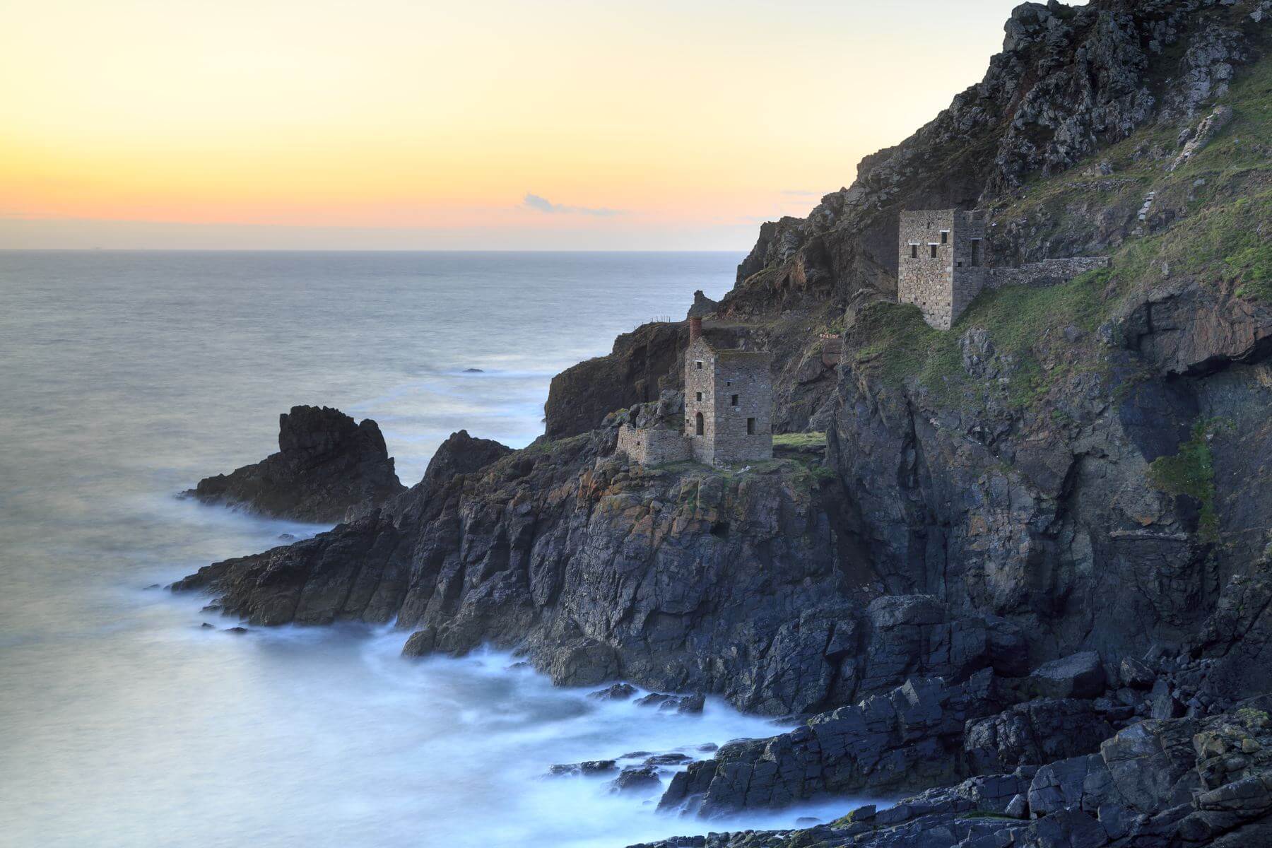 Dramatic coastal views at Botallack