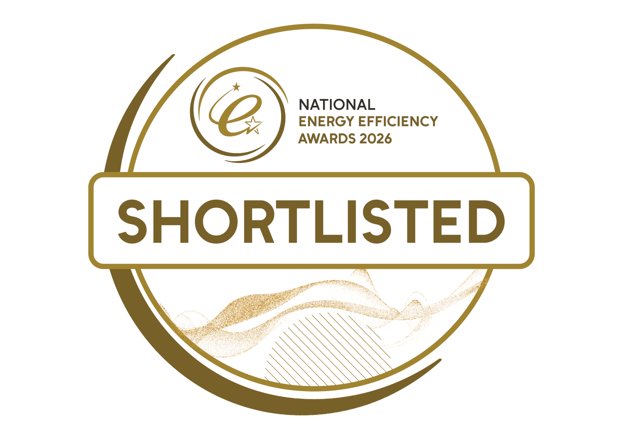 National Energy Efficiency Awards 2026 shortlisted badge