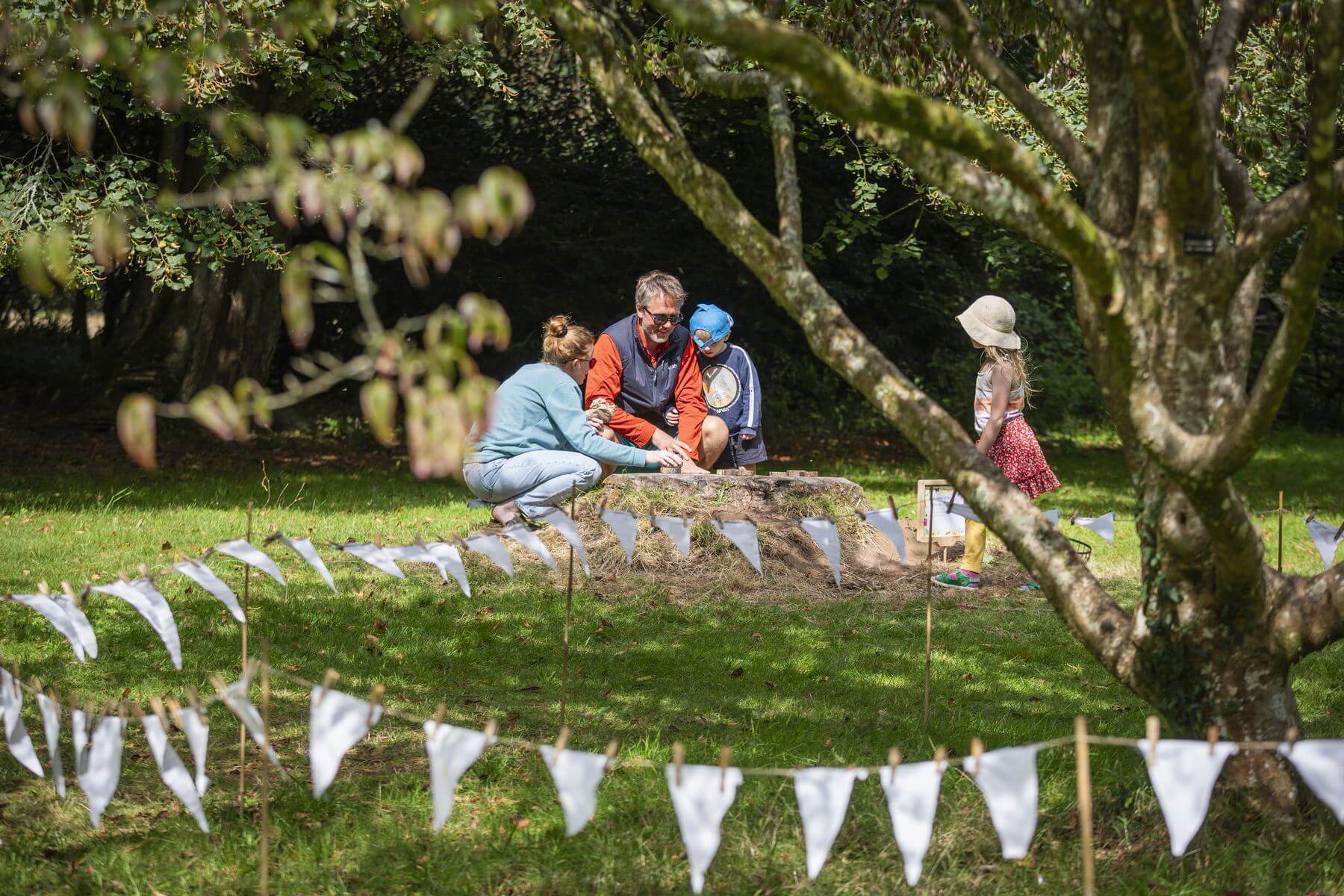 Summer of Play activities at Trengwainton