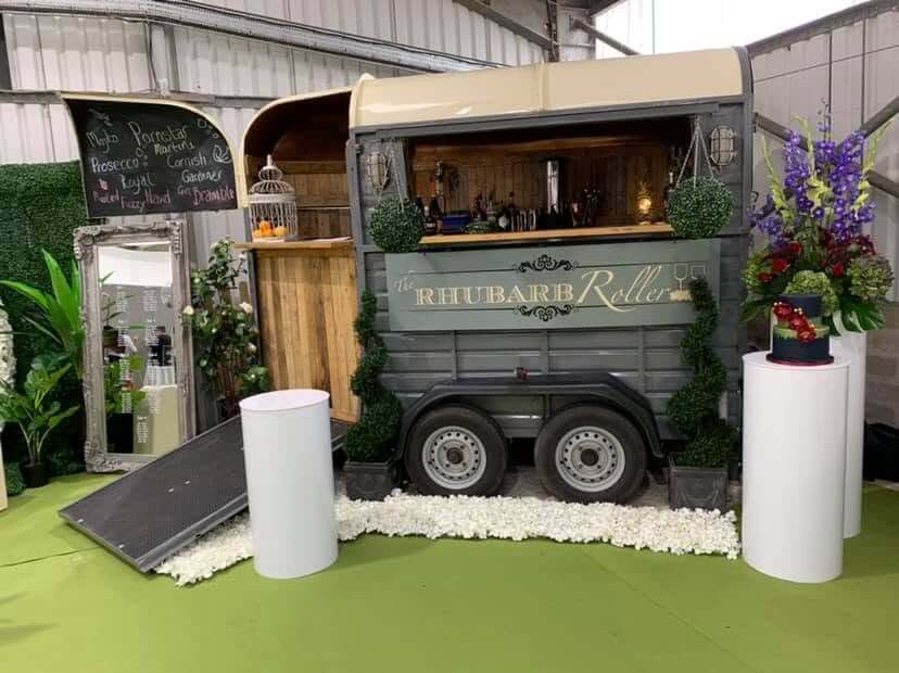 The Rhubarb Roller converted horsebox cocktail bar