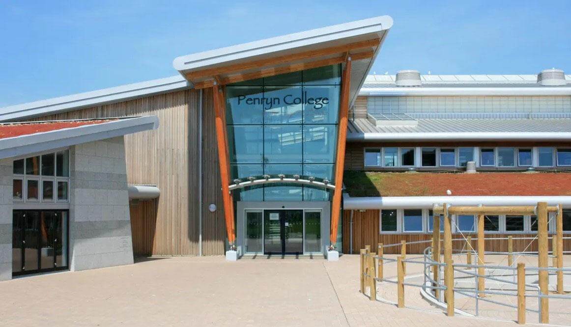 Penryn College school building exterior