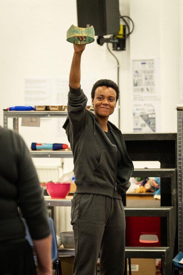 RSC First Encounters Julius Caesar rehearsal