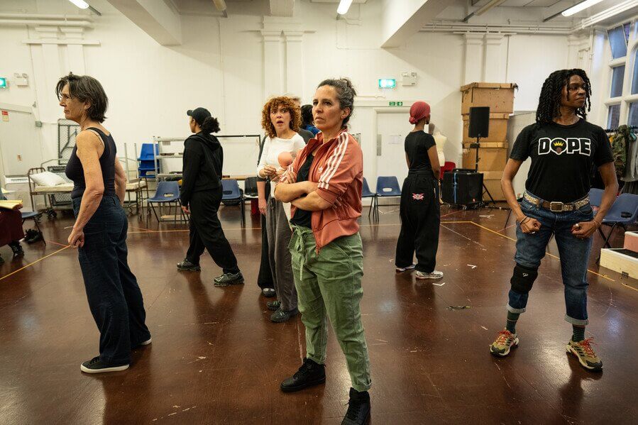 RSC First Encounters Julius Caesar rehearsal