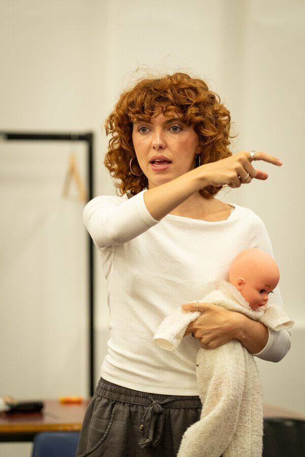 RSC First Encounters Julius Caesar rehearsal
