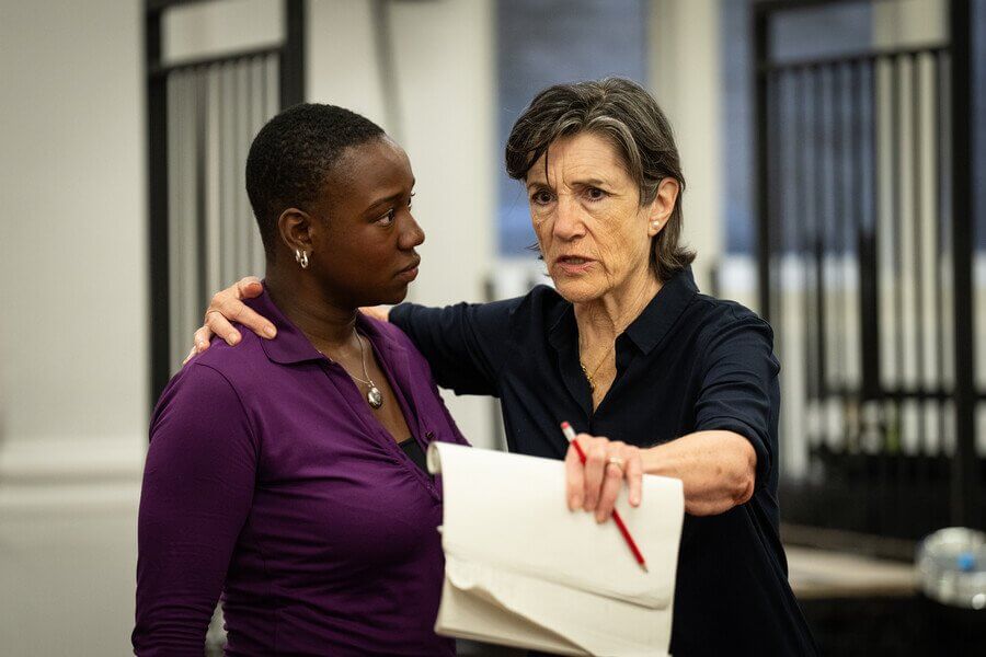 RSC First Encounters Julius Caesar rehearsal