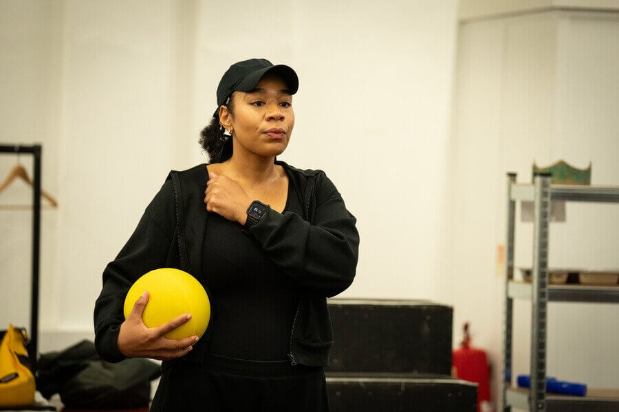 RSC First Encounters Julius Caesar rehearsal