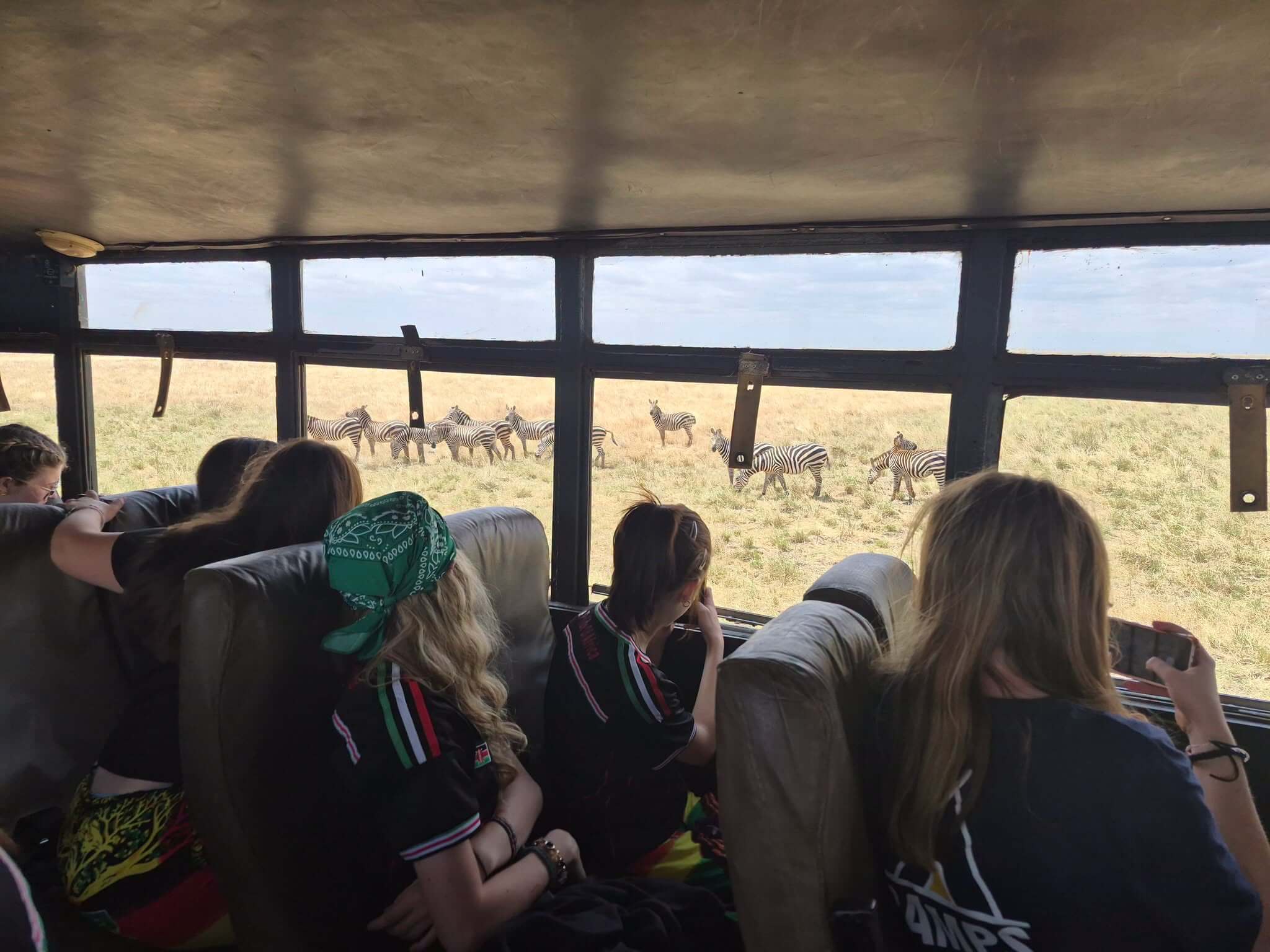 On safari in Kenya