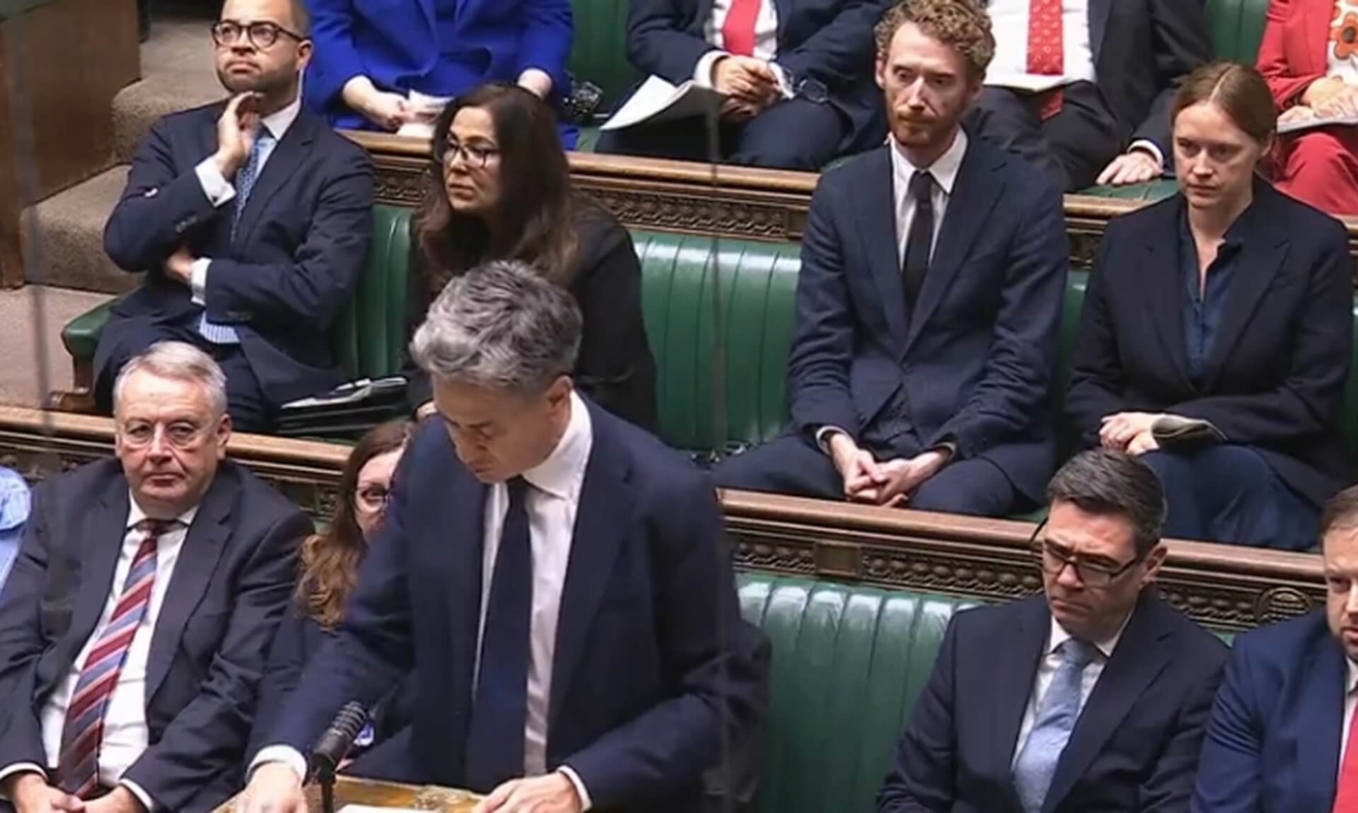 Anna Gelderd MP in the House of Commons Chamber for the foreign policy statement