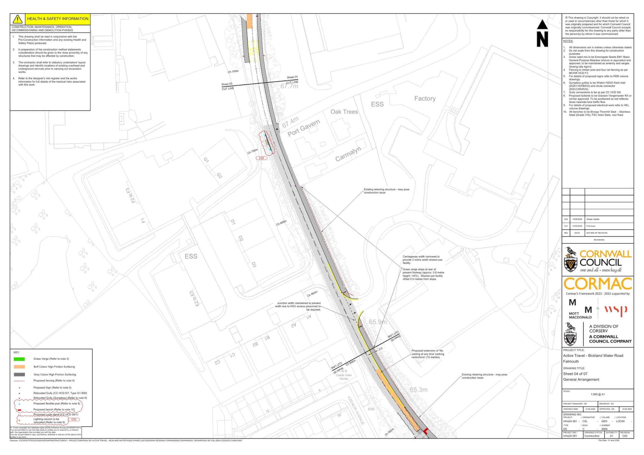 Bickland Water Road plan, phase 4: Empire Way to Watson Marlow