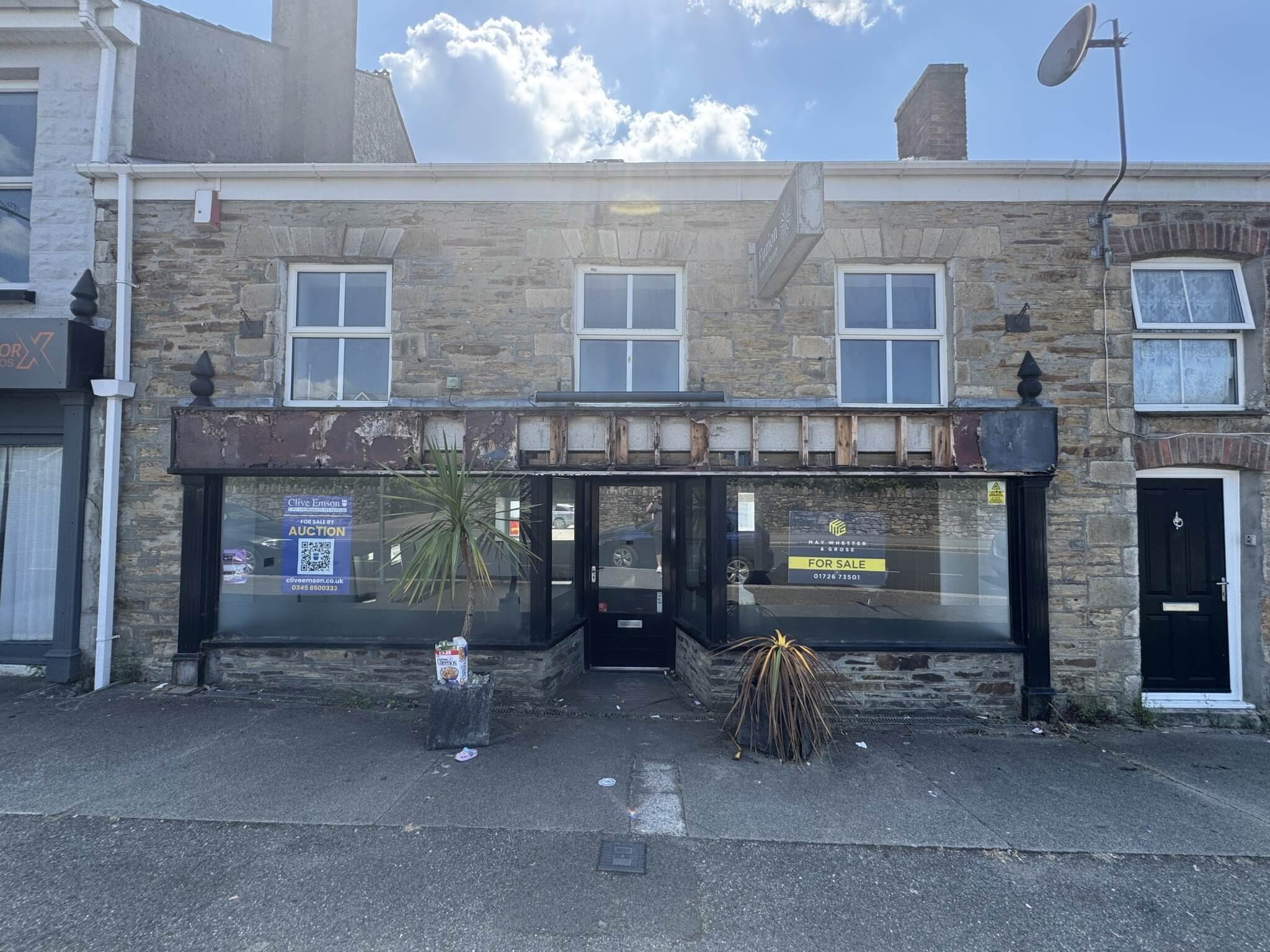 Commercial unit at 6 Alexandra Road, St Austell