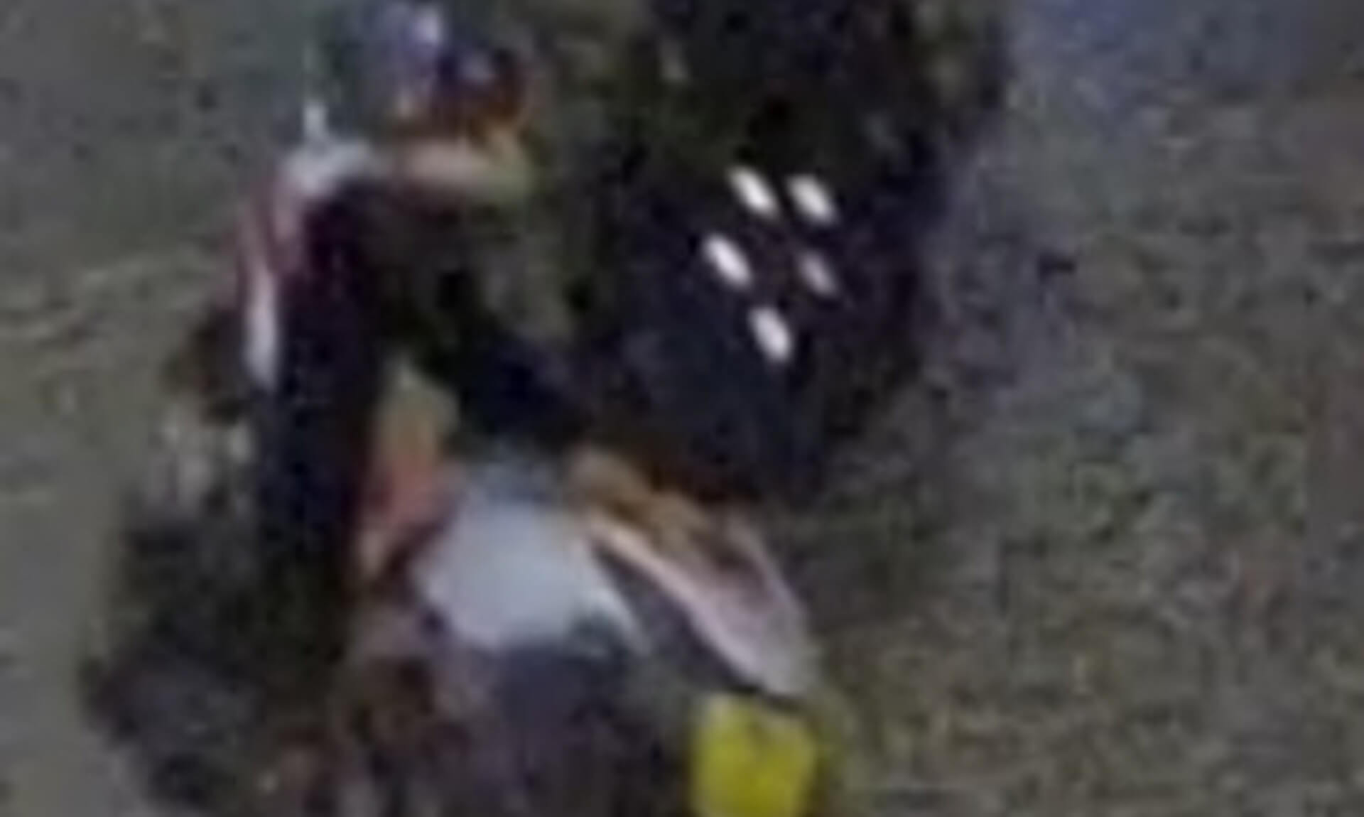 CCTV appeal image of a motorcyclist police want to trace in Falmouth
