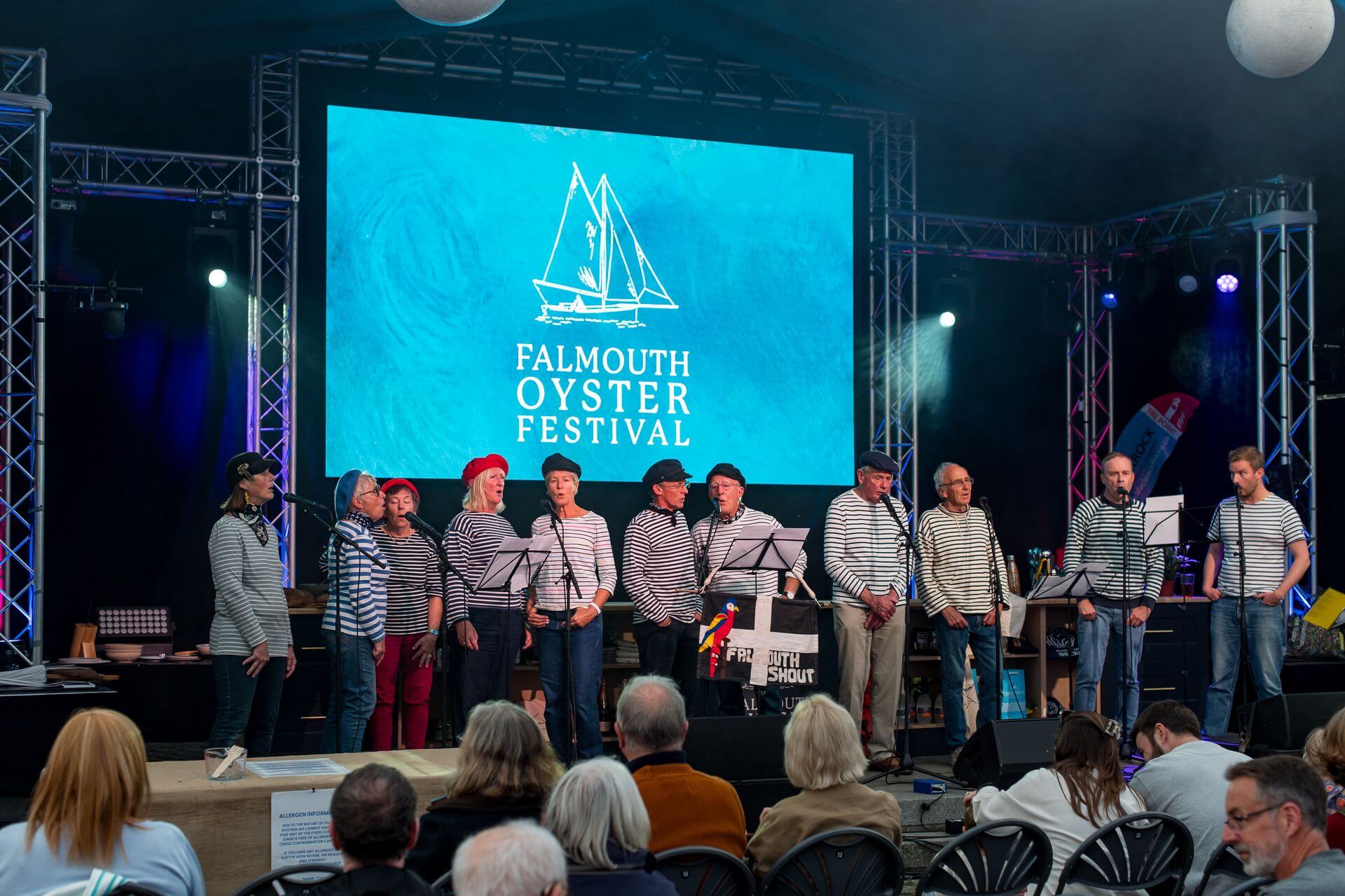 Falmouth Oyster Festival 2026 - an oyster shucking demonstration
