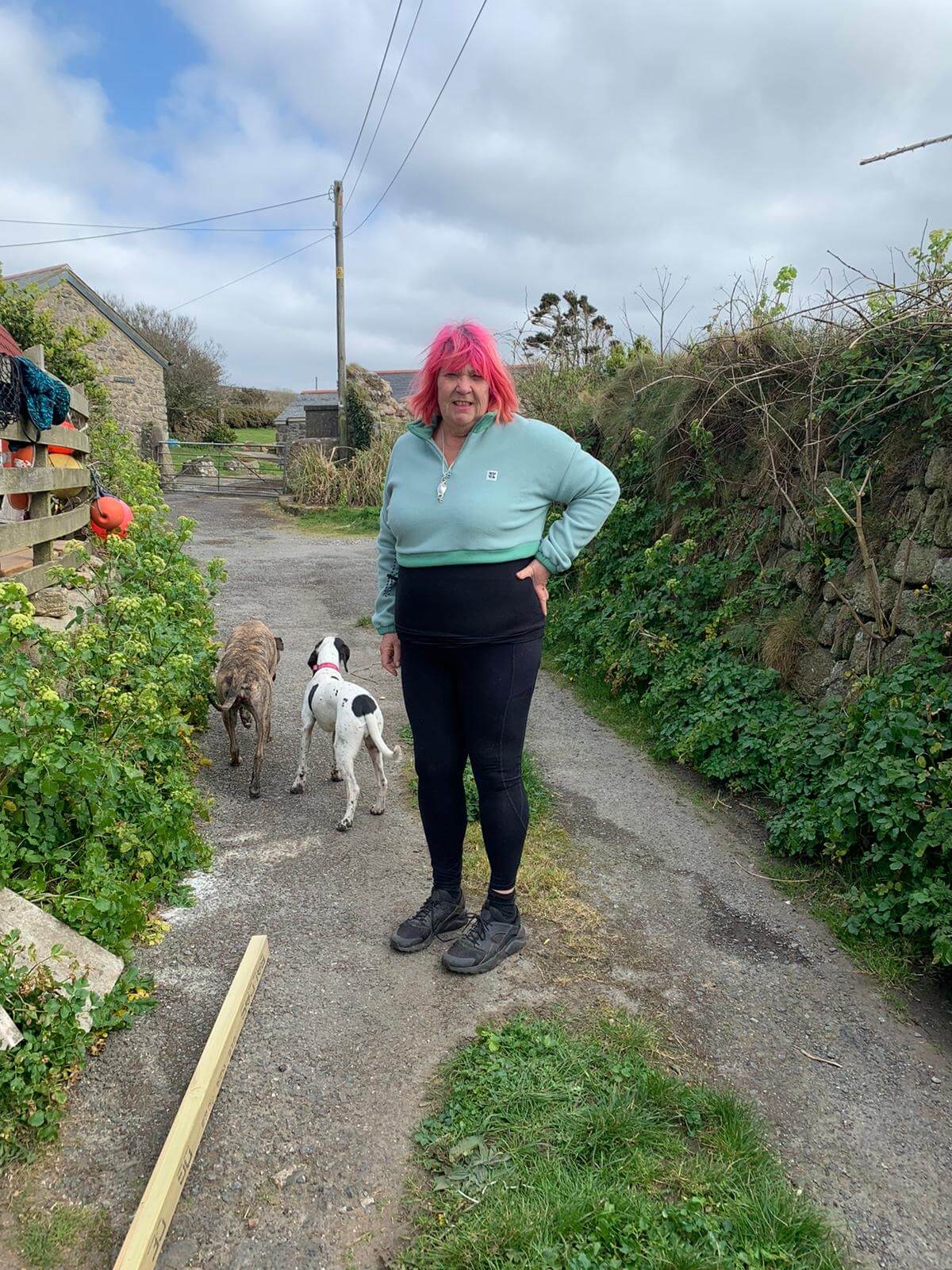 Julia Meaton before taking part in the weight loss trial