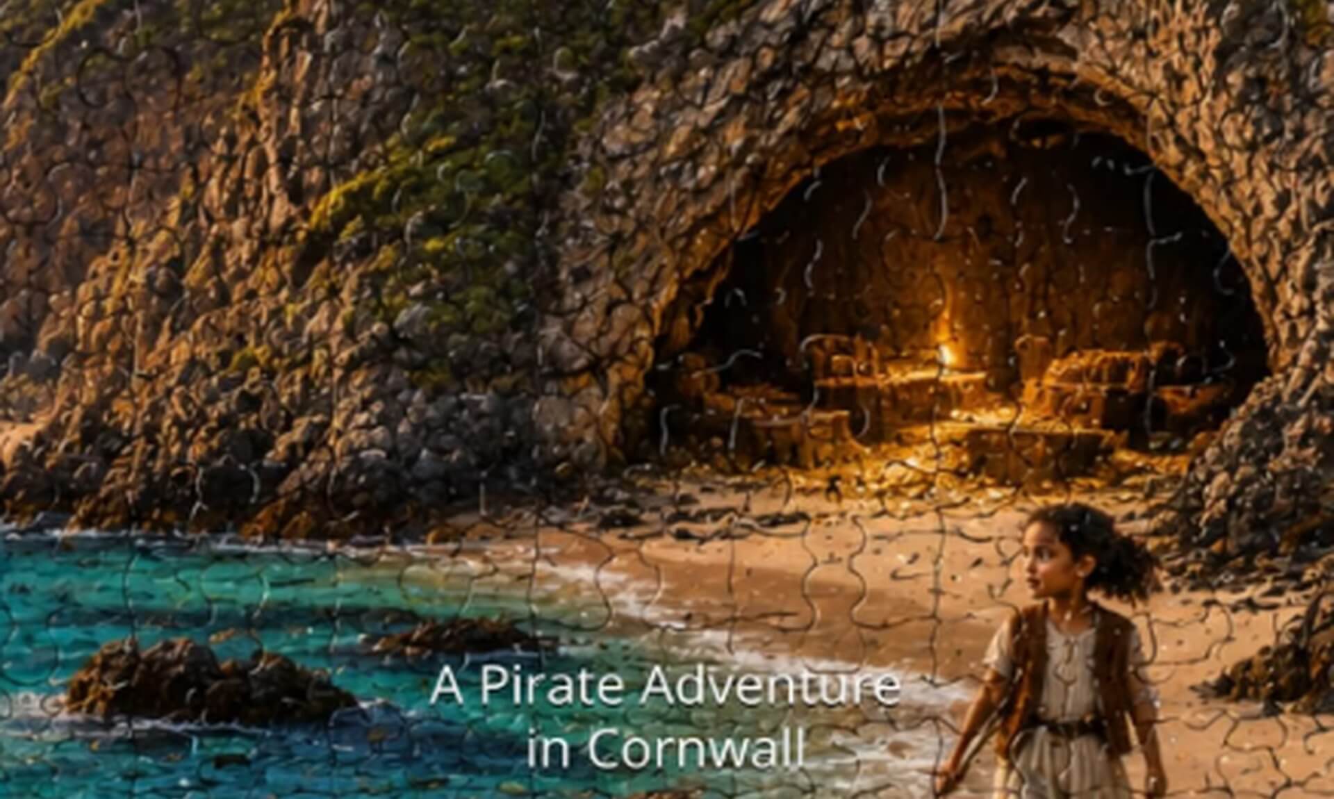 Front cover of The Magical Jigsaw of Marazion by Sam Safe