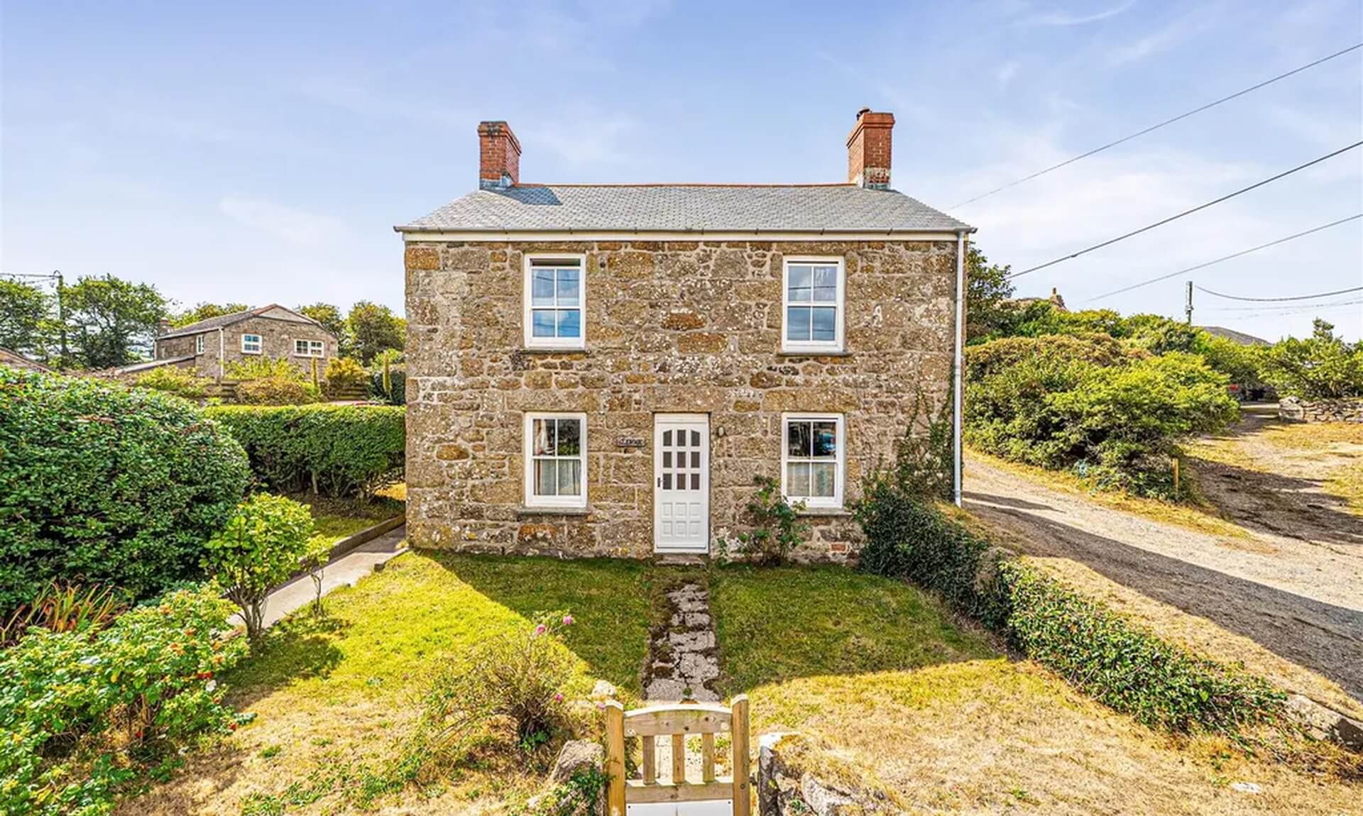 Stone farmhouse for sale in St Levan, near Penzance